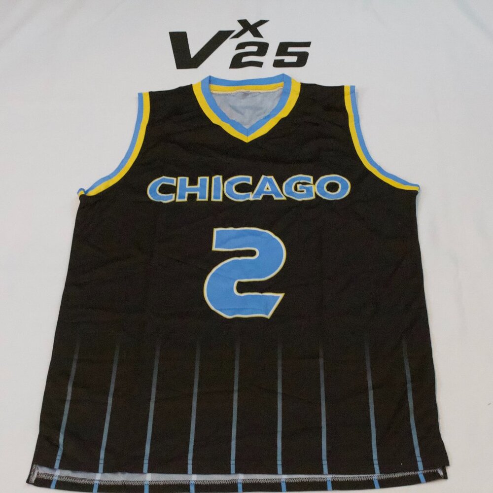 NEW Men's Chicago Sky Haily Van Lith Black Jersey Size Medium